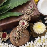 Vriksham Elegant peacock Father 1 gm Gold Finish Choker-G20317